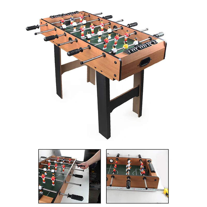 フーズボール、エアホッケー、卓球、ビリヤードを備えた 4-in-1 マルチゲームテーブル