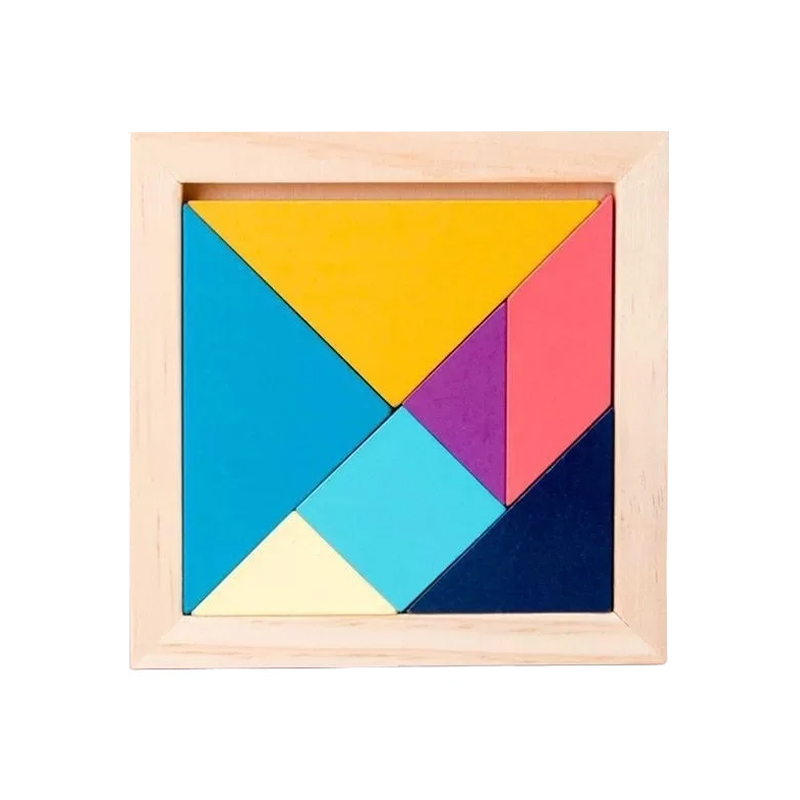 モンテッソーリ ColorWood タングラム セット