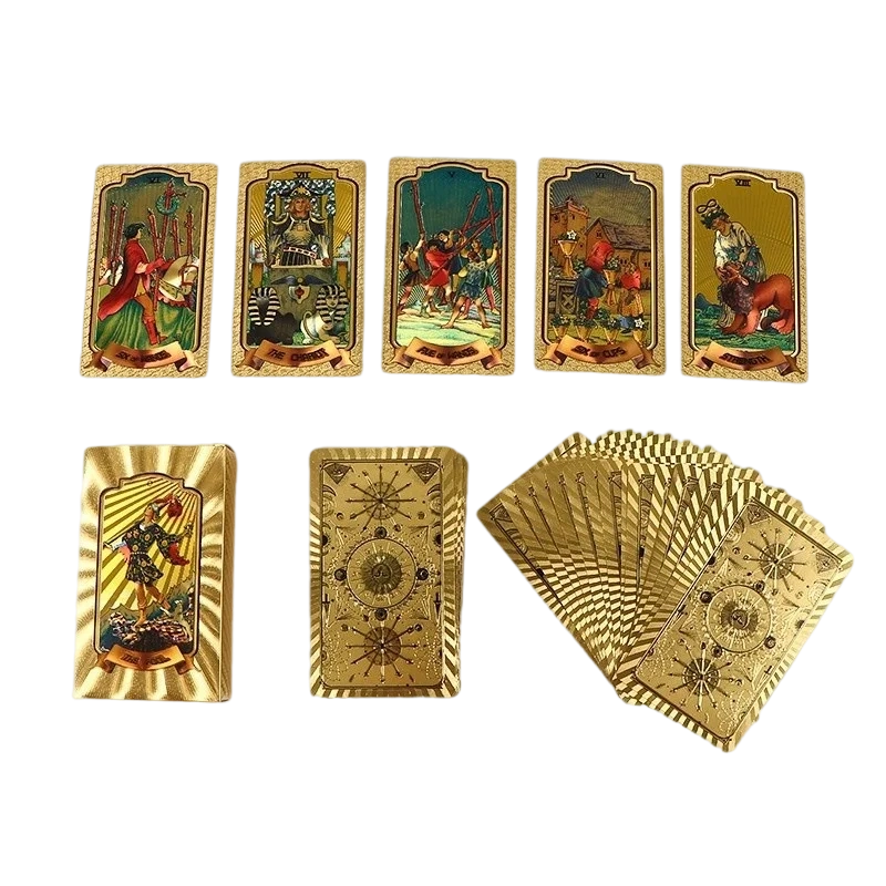 プレミアム金箔タロットカードセット