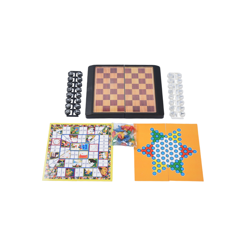 ポータブルケース 6-in-1 磁気ボードゲームセット