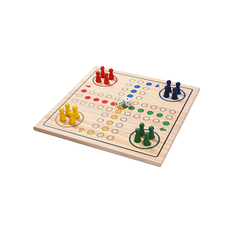 ファミリー エンターテイメント エディション クラシック LUDO 木製ボード ゲーム