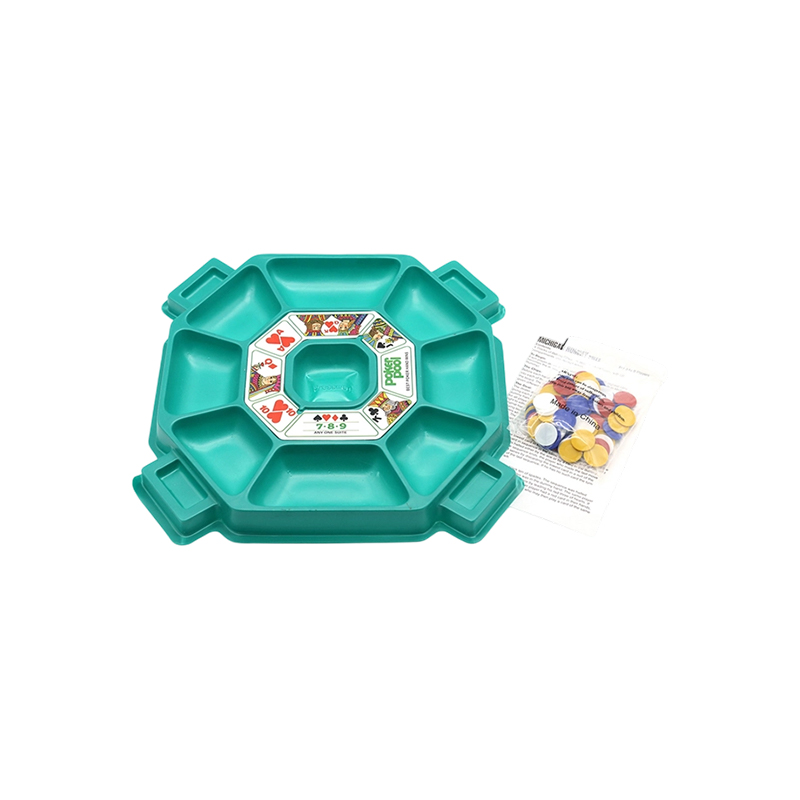 クラシック ポーカー チップ トレイとトークン セット