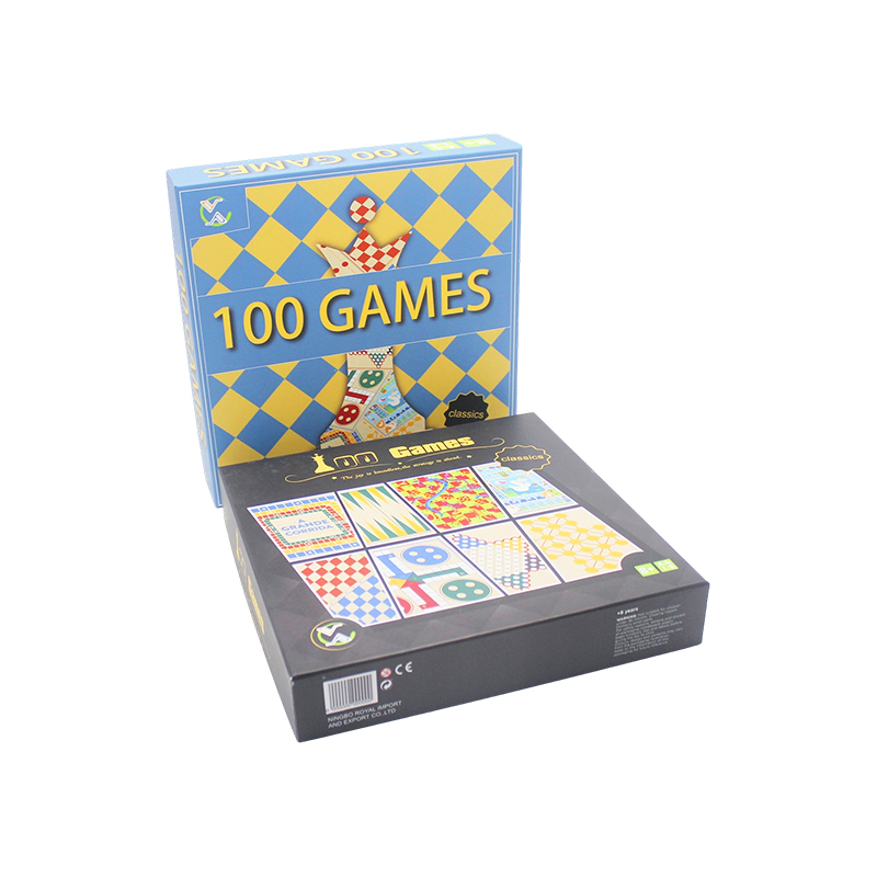 ギフトボックスに入ったクラシックなボードゲームコレクション 100-in-1