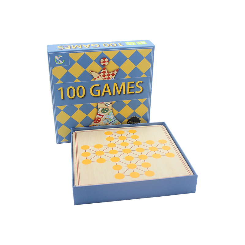ギフトボックスに入ったクラシックなボードゲームコレクション 100-in-1