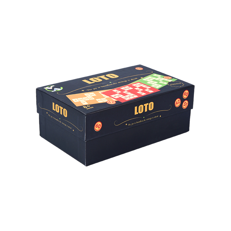 LOTO (ビンゴスタイル) ゲームセット - トークン、カード、収納ボックスが付属