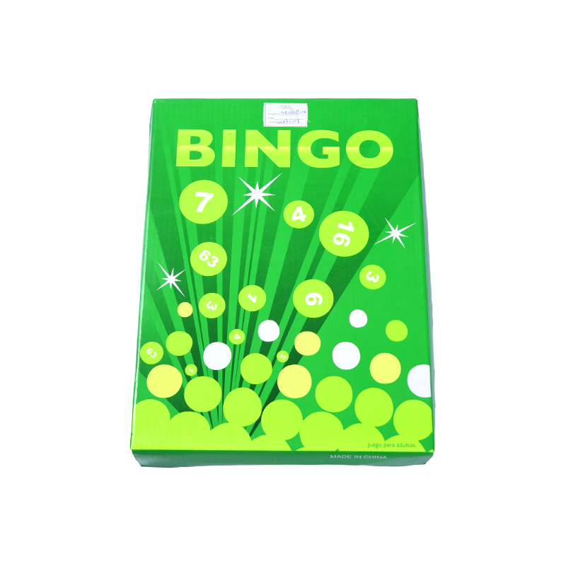 すべての必須コンポーネントを備えたクラシックなBINGOゲームセット