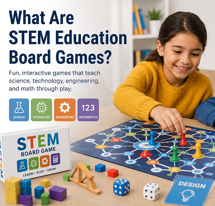STEM教育ボードゲームとは何ですか?